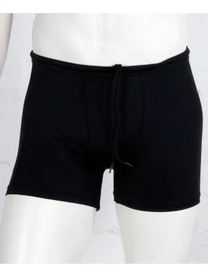 Solid Colour Drawstring Boxer