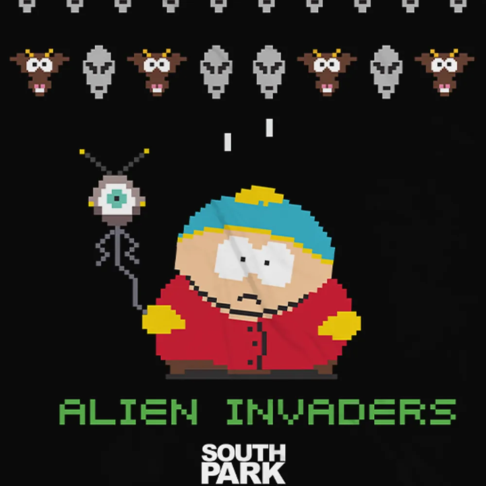 South Park Alien Invaders Fleece Blanket