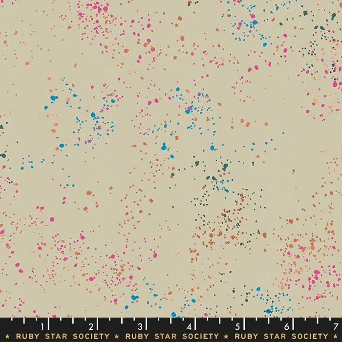 Speckled Metallic by Ruby Star Society for Moda Fabrics KHAKI