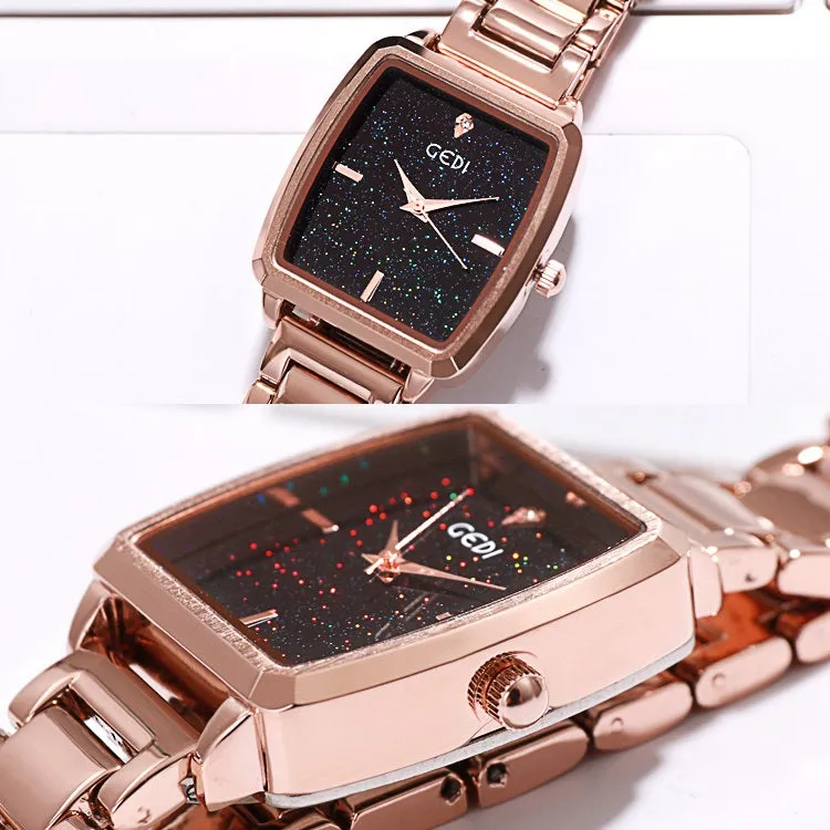 Square Starry Dial Women's Watch