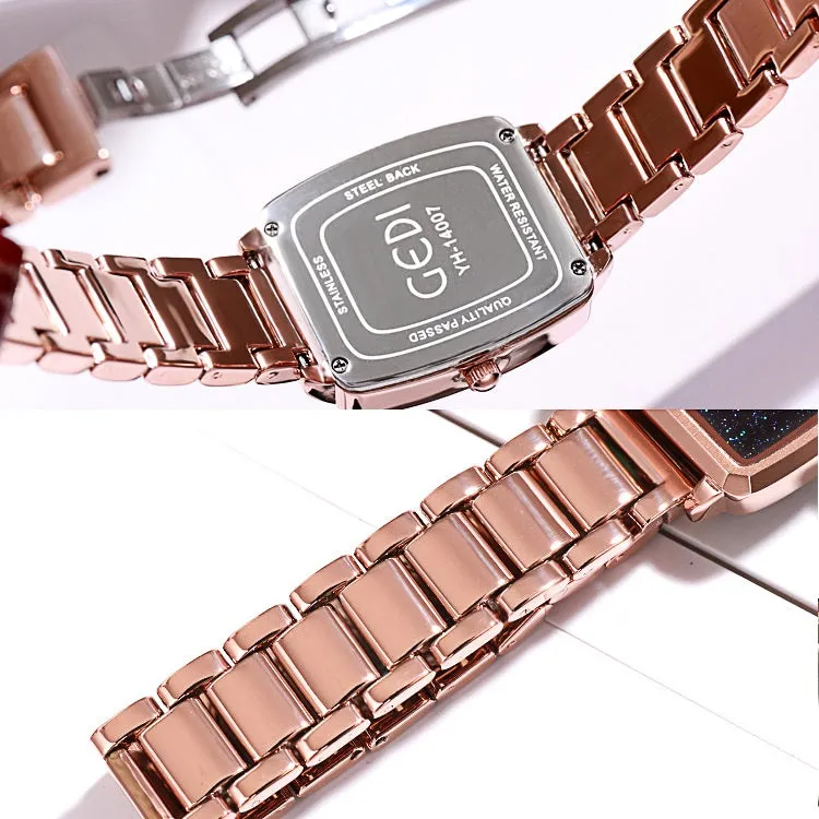 Square Starry Dial Women's Watch