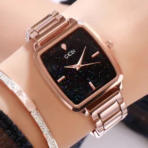 Square Starry Dial Women's Watch