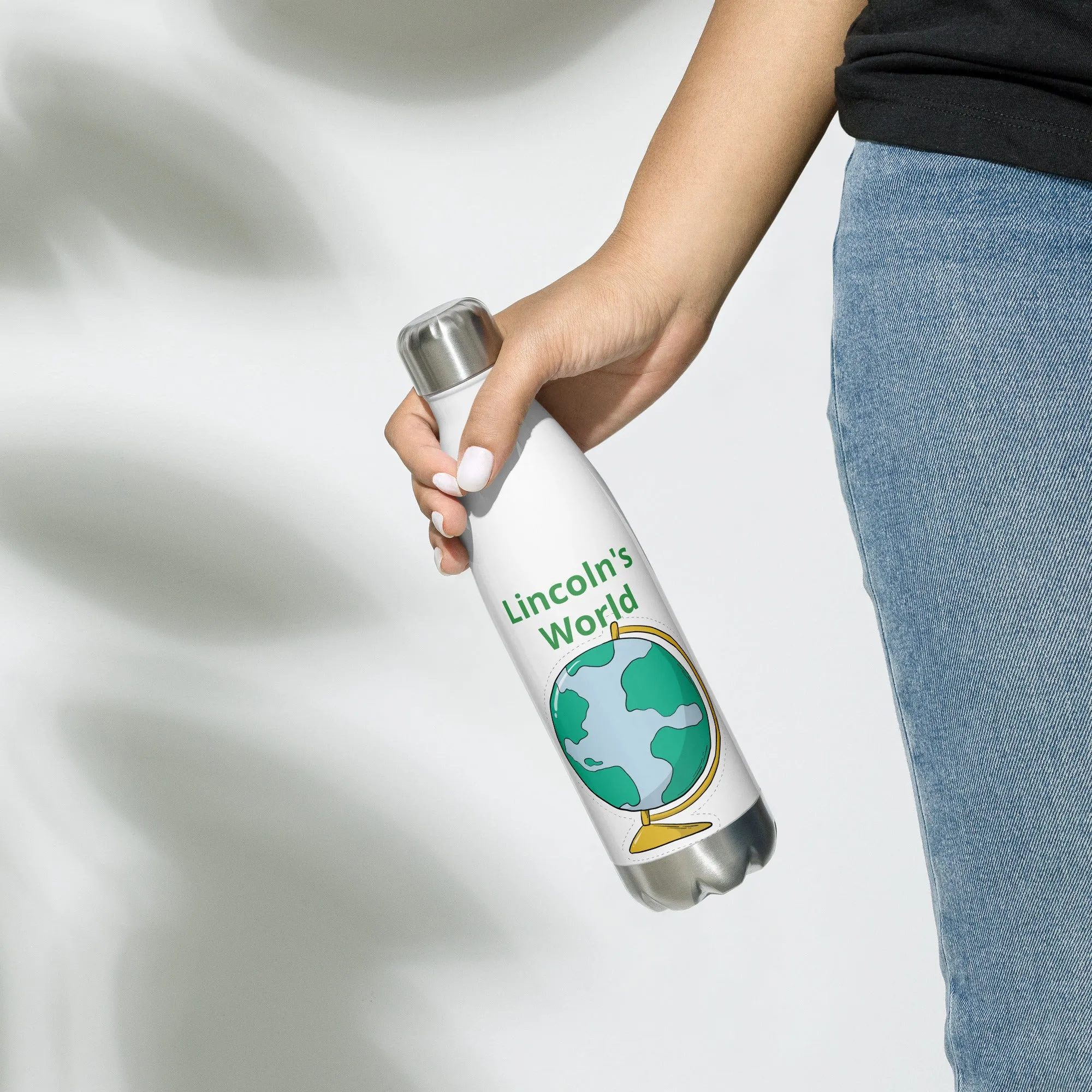 Stainless Steel Water Bottle, Back To School, Customized, Hot/Cold, Gift