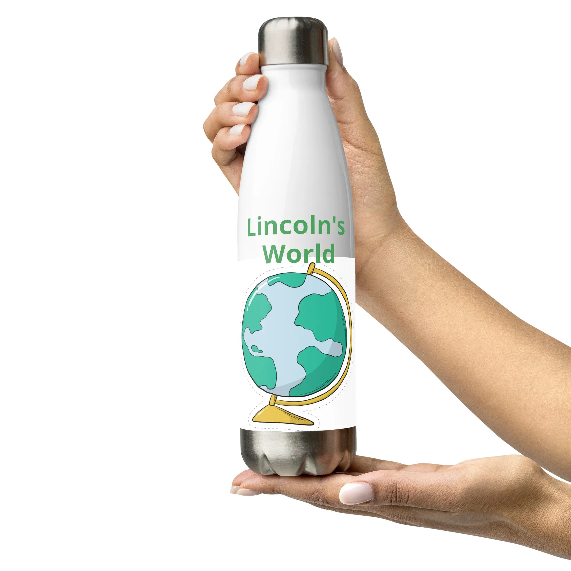Stainless Steel Water Bottle, Back To School, Customized, Hot/Cold, Gift