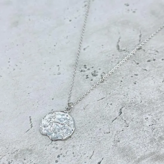 Star Sign Coin Necklace - Gemini