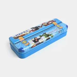 Stationary Pencil Box Metal for Kids