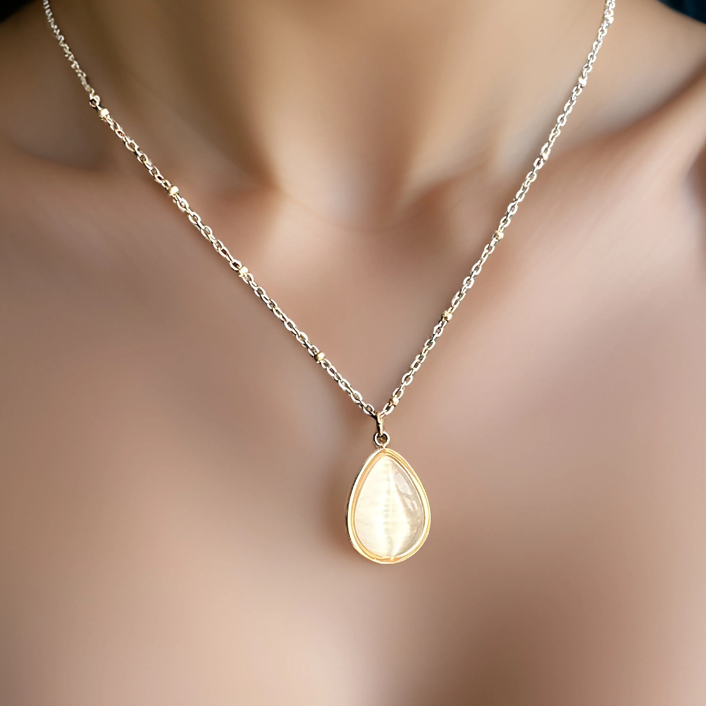 Stridhan Anti-Tarnish Necklace Pendant for daily wear
