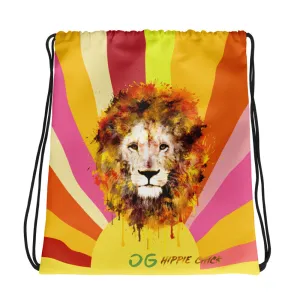 Sun Rays Drawstring Bag
