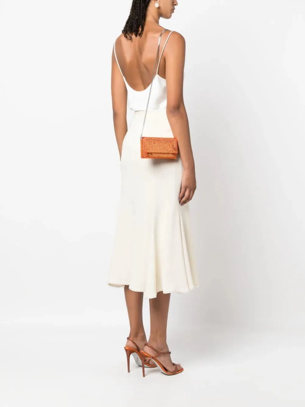 Superamini Paloma crystal clutch
