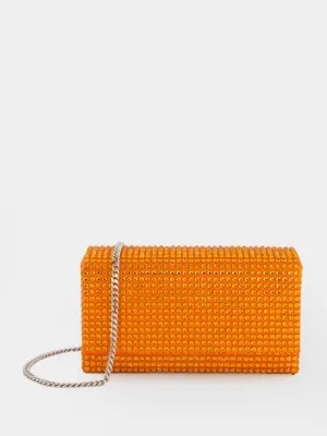 Superamini Paloma crystal clutch