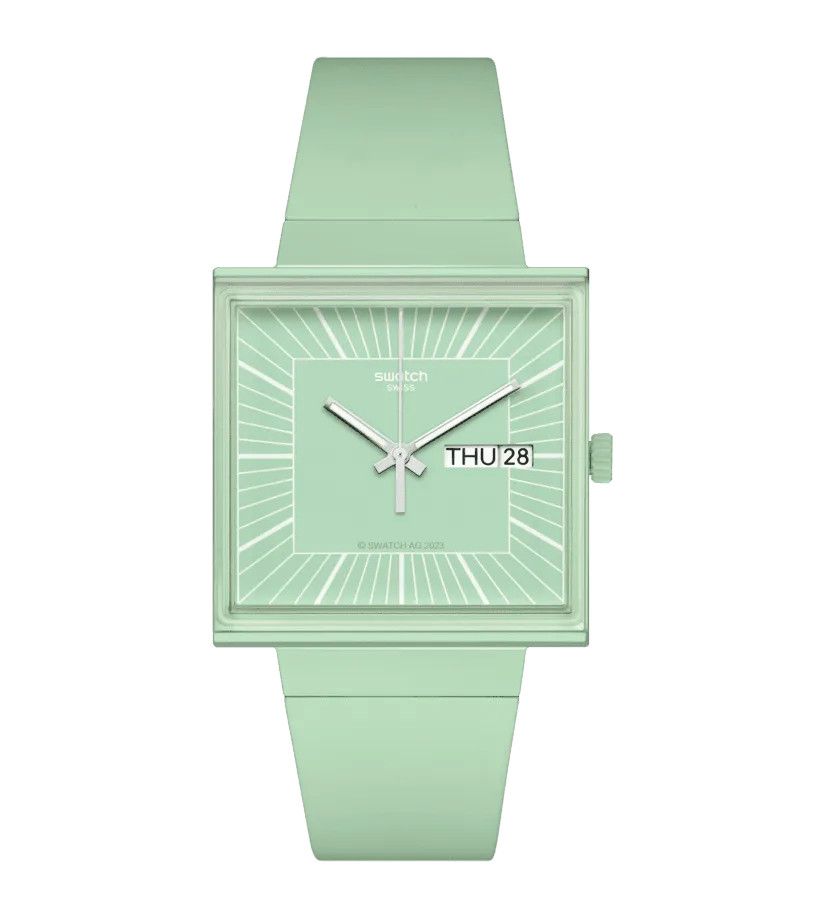 Swatch What If ... Mint watch? BIOCERAMIC What if? Collection 33mm SO34G701