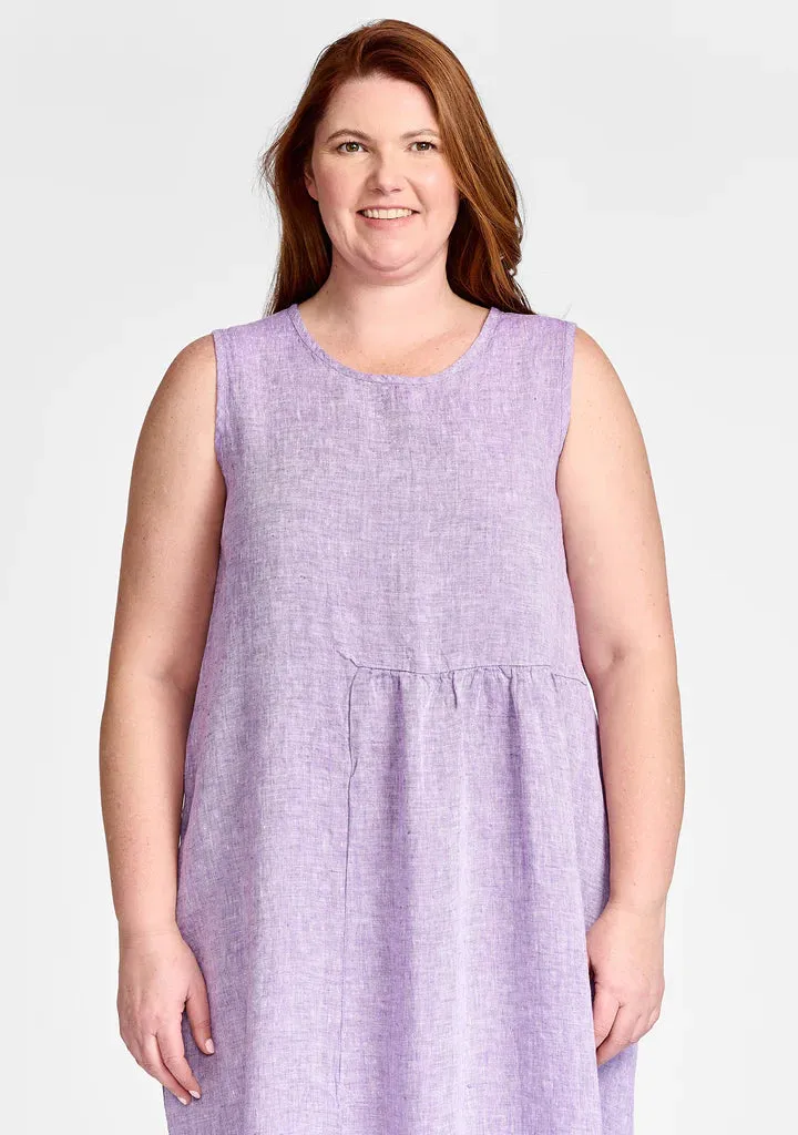 Sybil Midi Dress Amethyst Yarn