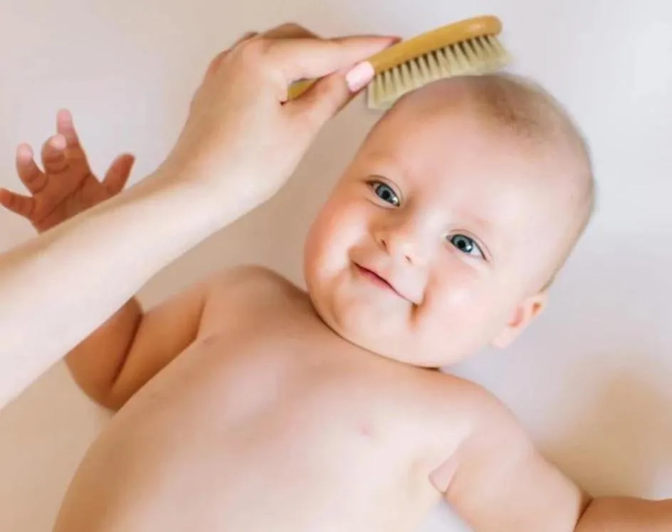 T is for Tame Baby & Toddler Soft Bristle Brush
