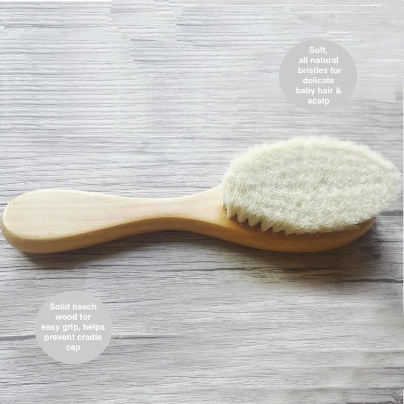 T is for Tame Baby & Toddler Soft Bristle Brush