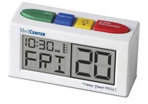 Talking Alarm Med Center Clock