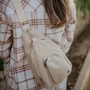 Tan Sherpa SLING BAG