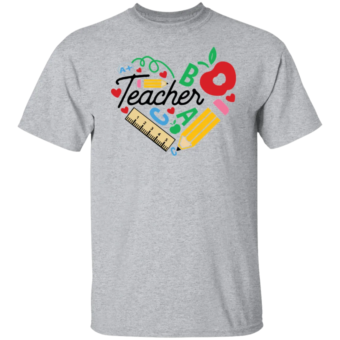 Teacher Heart T-Shirt