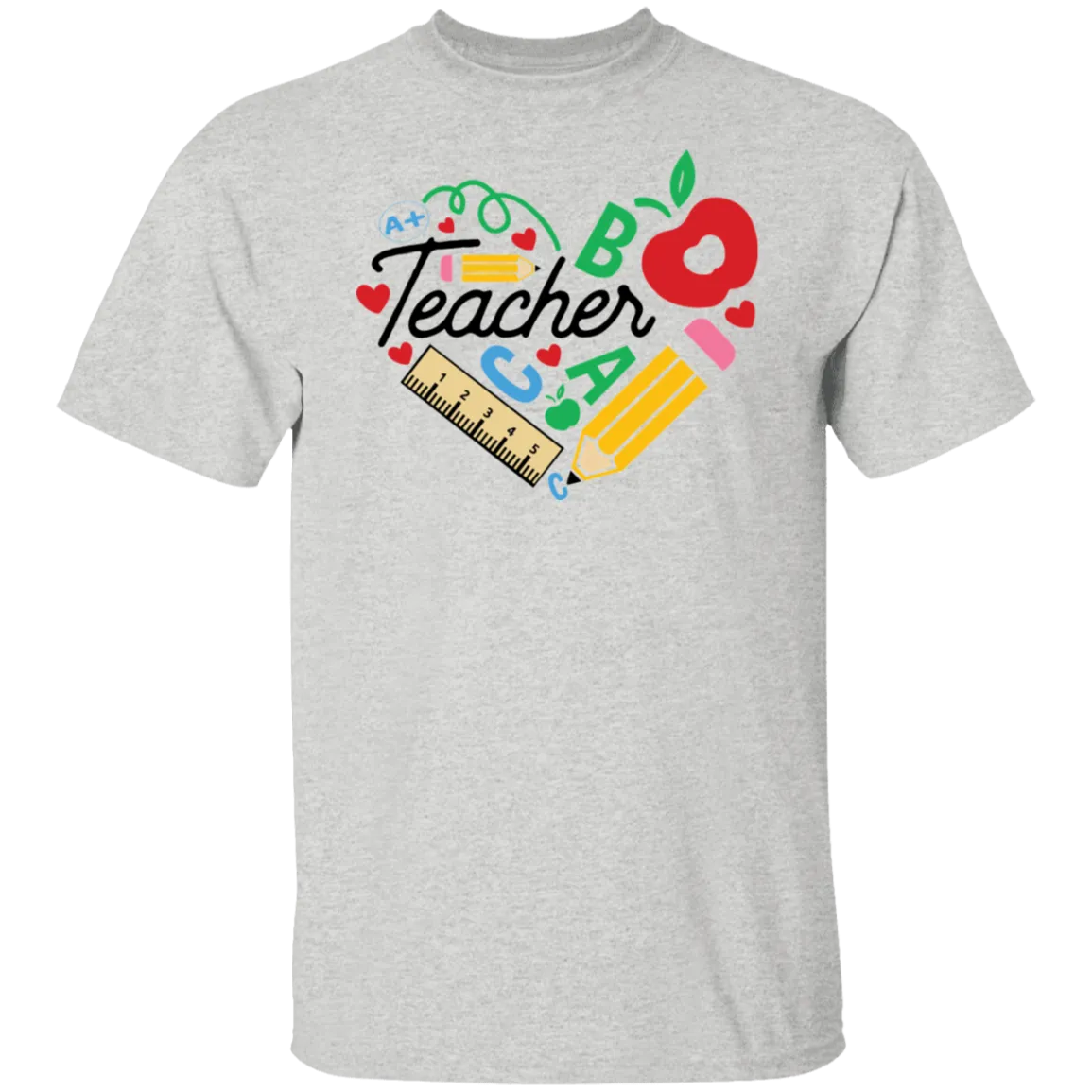 Teacher Heart T-Shirt