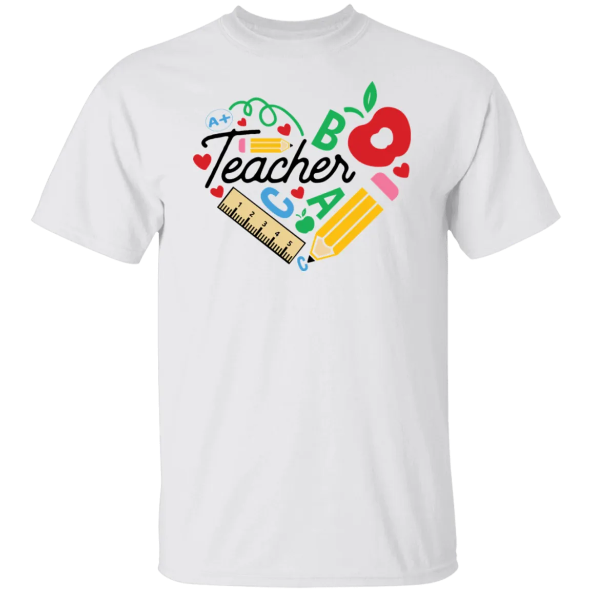 Teacher Heart T-Shirt