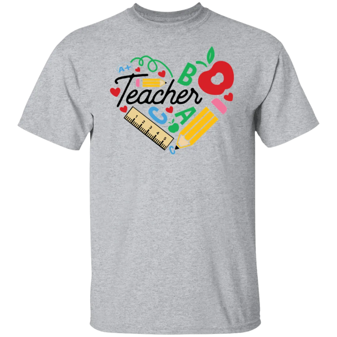 Teacher Heart T-Shirt