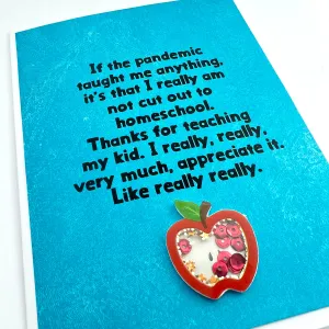 Teacher I Really Really Appreciate It thank you card