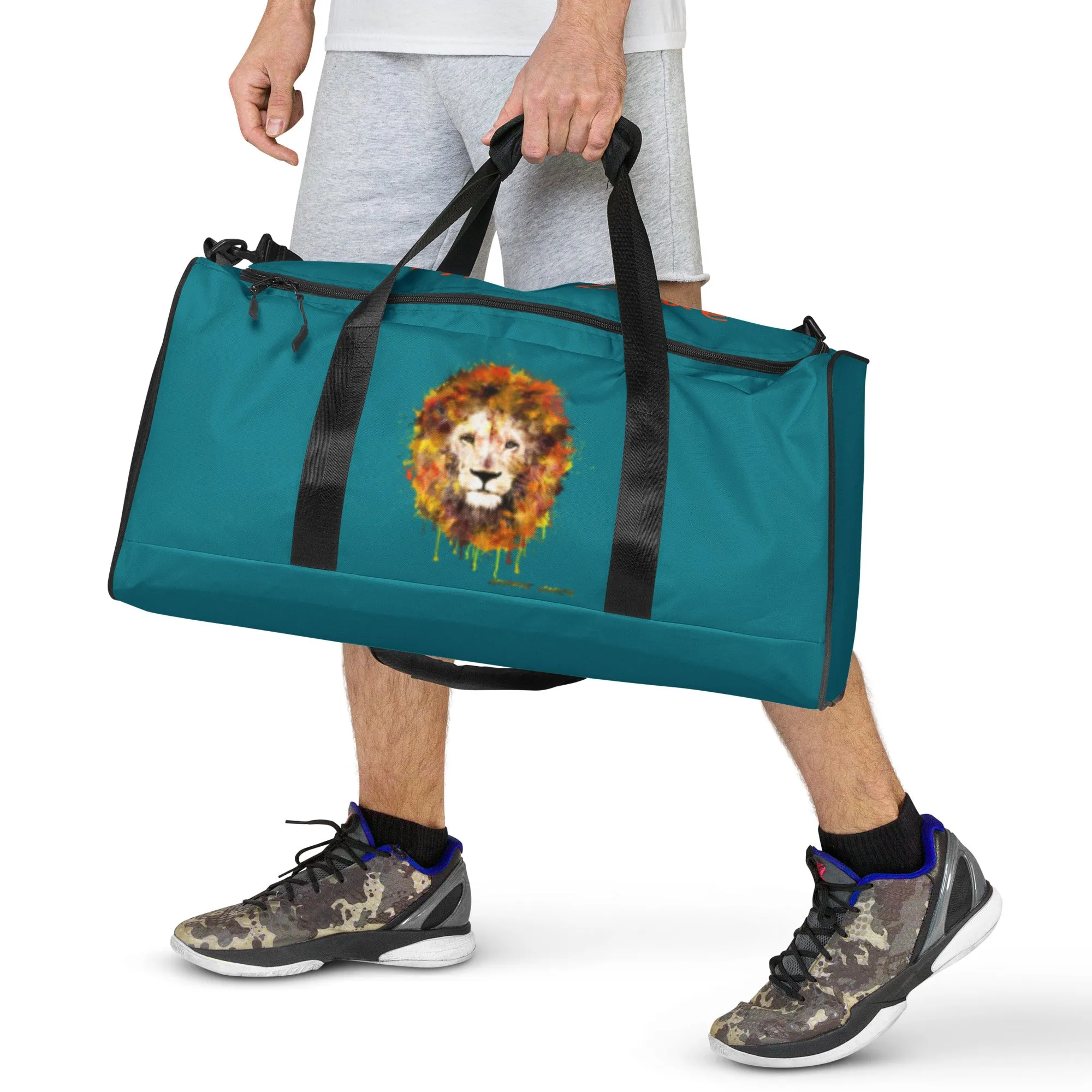 Teal Duffle Bag - OG Hippie Dude