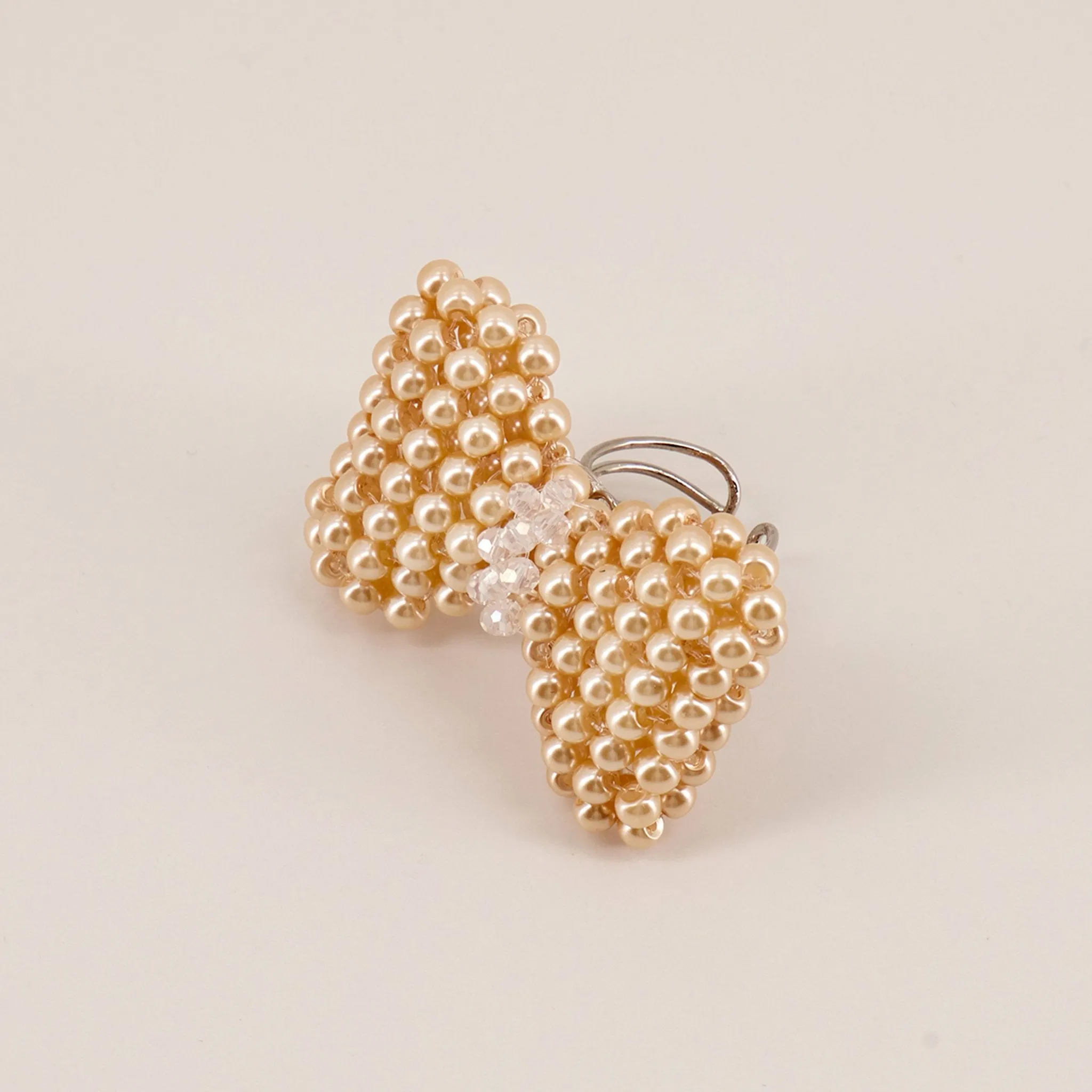 The Alice Bow Pearl Designer Ring