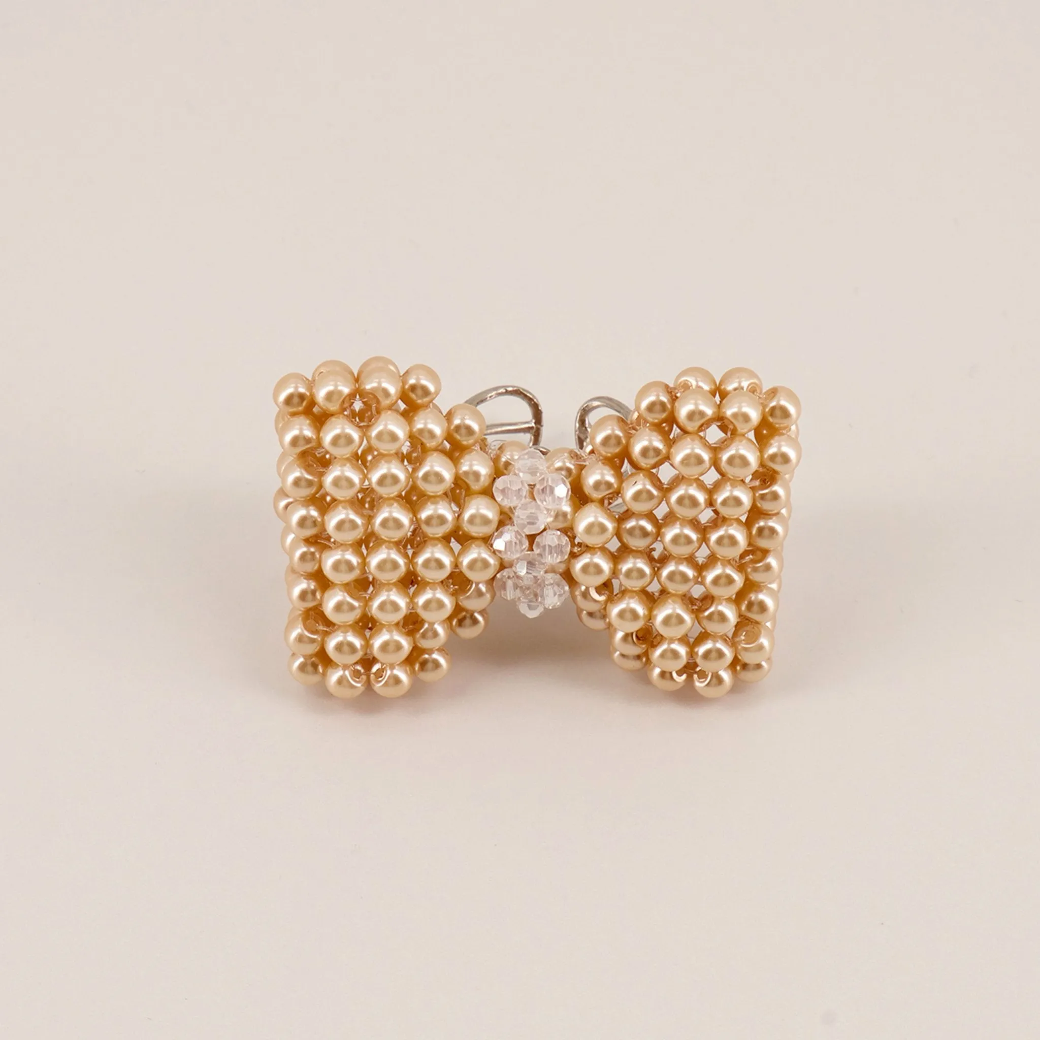 The Alice Bow Pearl Designer Ring