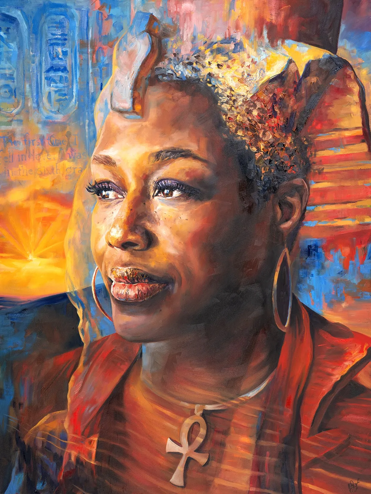 The Empress of Enlightened Change painting
