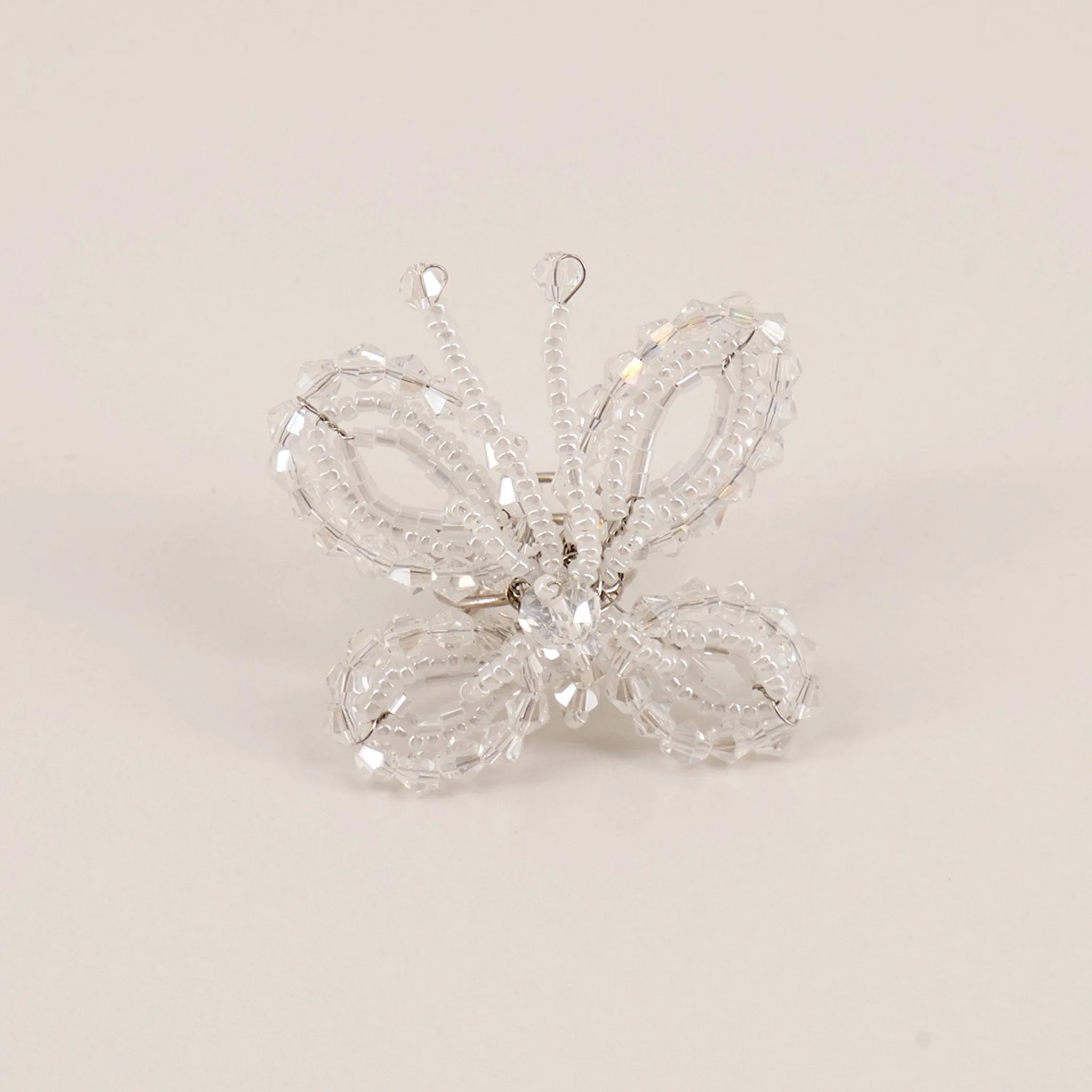 The Lyra Crystal Butterfly Luxury Ring