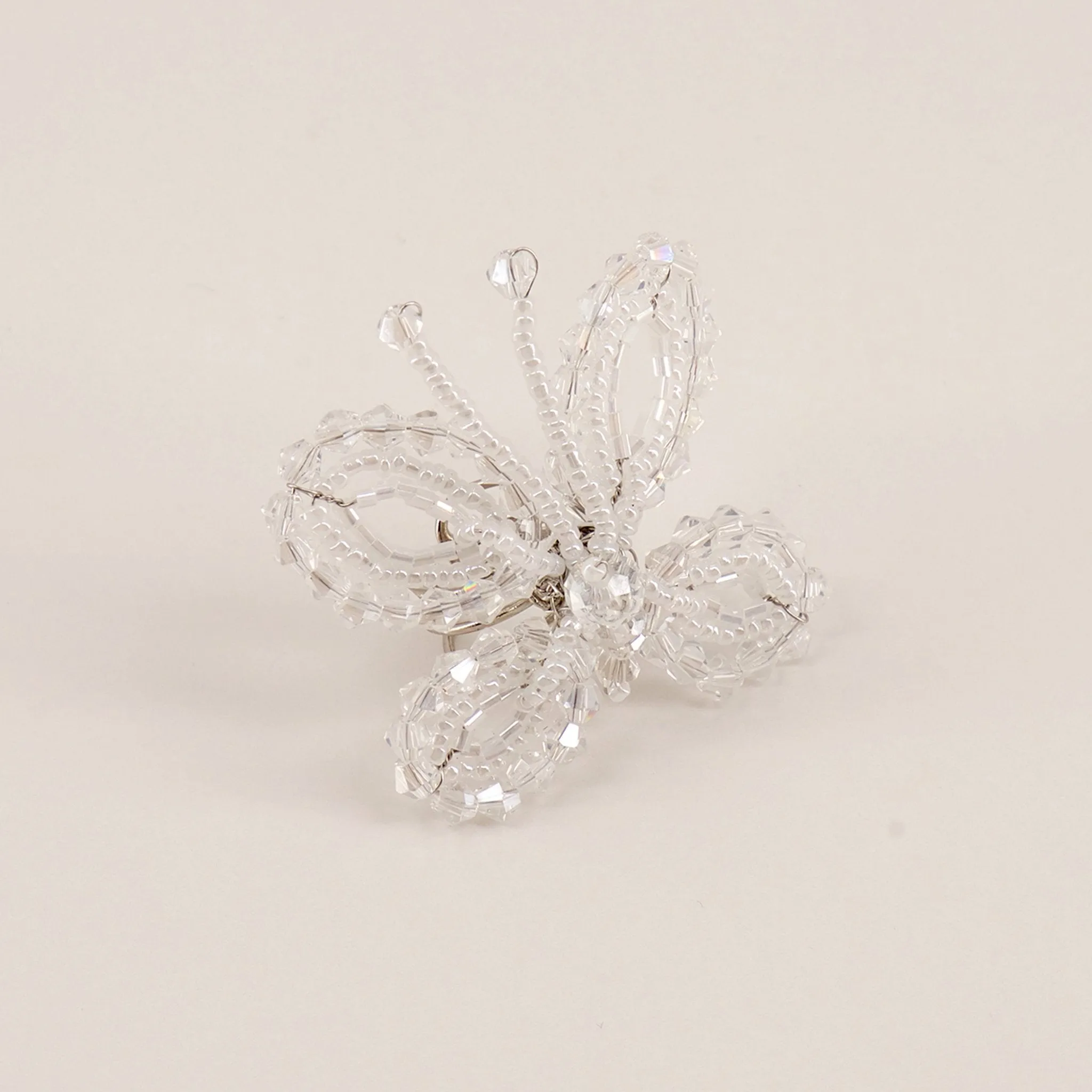 The Lyra Crystal Butterfly Luxury Ring
