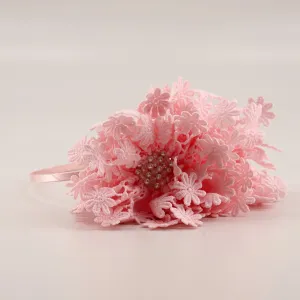 The Miss Hepburn Crystal & Lace Designer Girls Headband