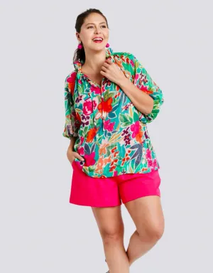 THE PERFECT BLEND TOP - Umgee Plus