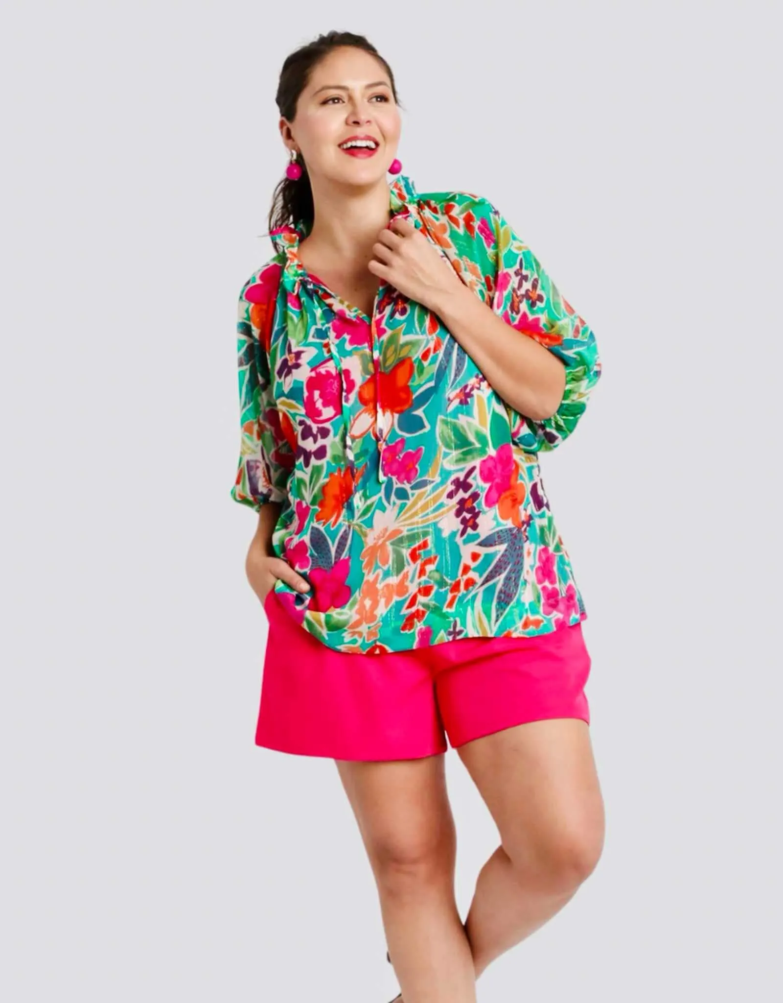 THE PERFECT BLEND TOP - Umgee Plus
