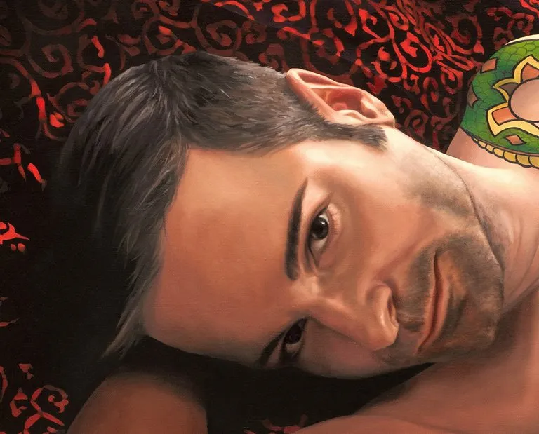 The Snake Charmer painting