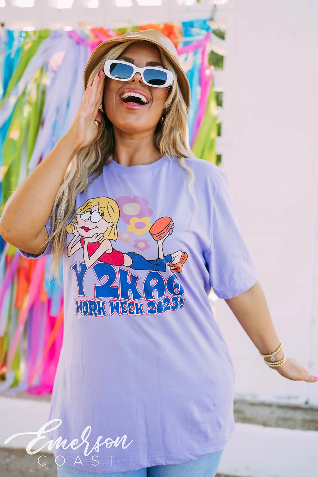 Theta Y2KAT Work Week Tshirt