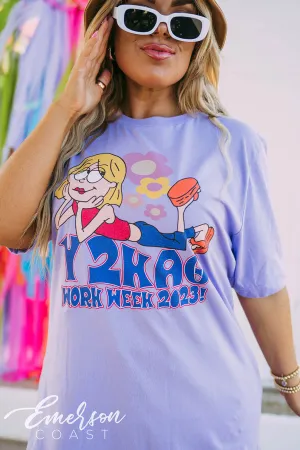 Theta Y2KAT Work Week Tshirt
