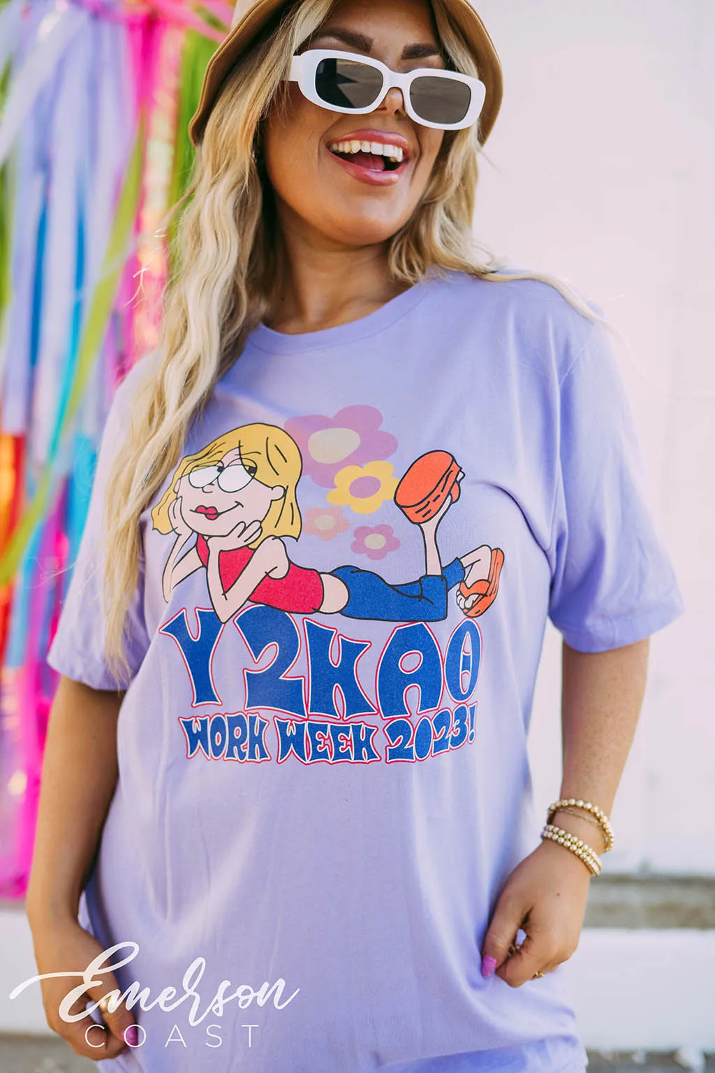 Theta Y2KAT Work Week Tshirt