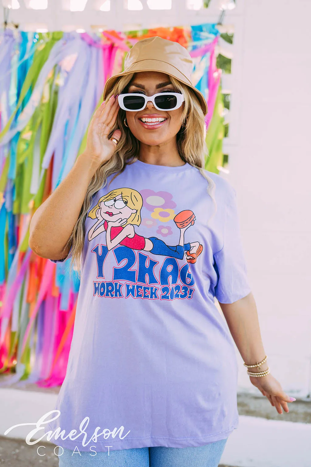 Theta Y2KAT Work Week Tshirt