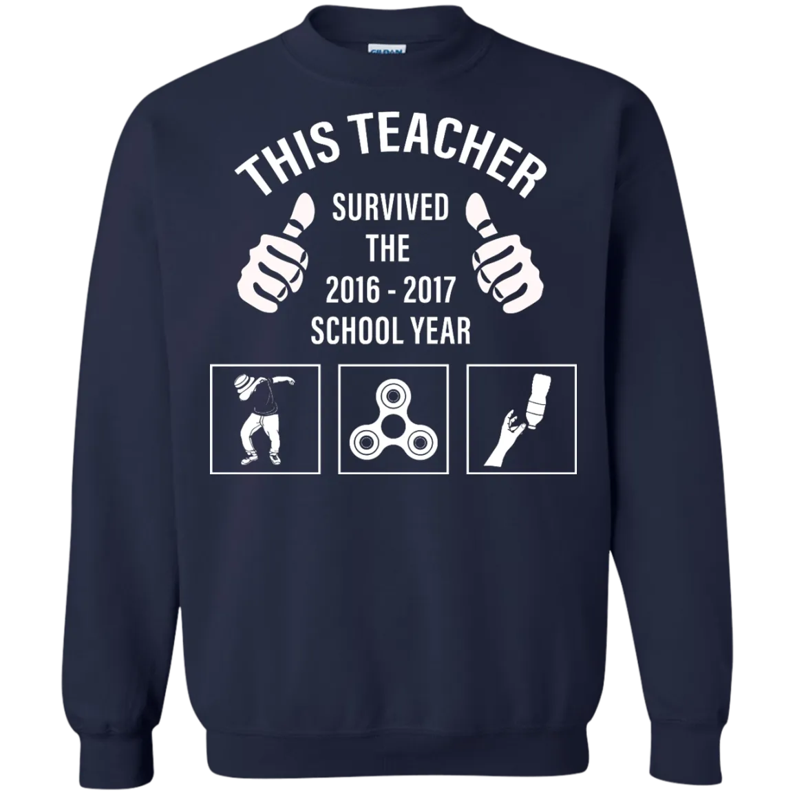 This Teacher survived the 2016 - 2017 school year shirt