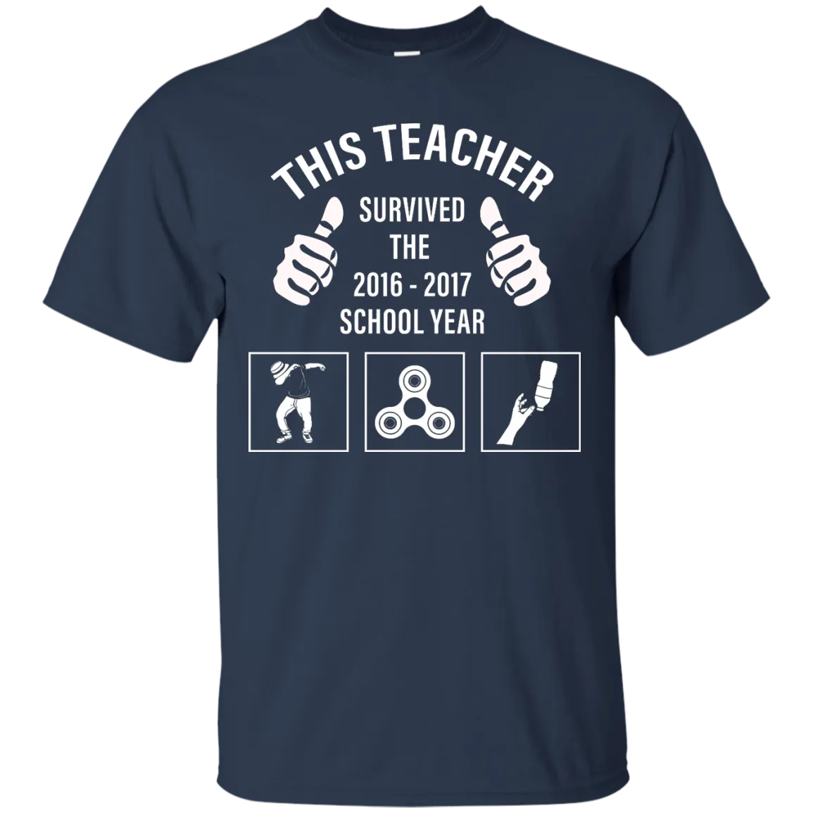 This Teacher survived the 2016 - 2017 school year shirt