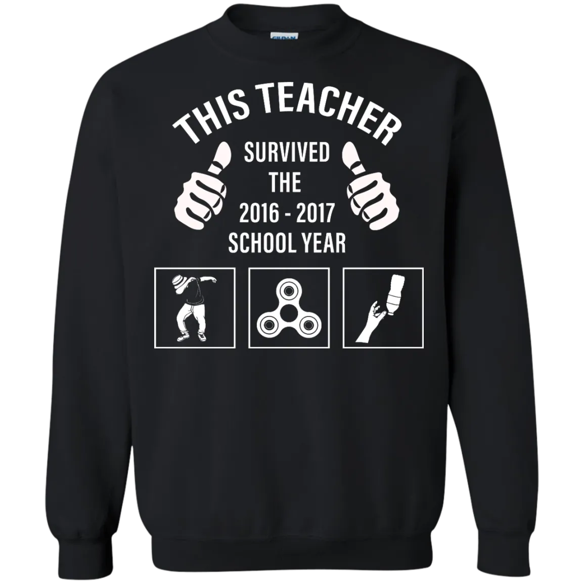 This Teacher survived the 2016 - 2017 school year shirt