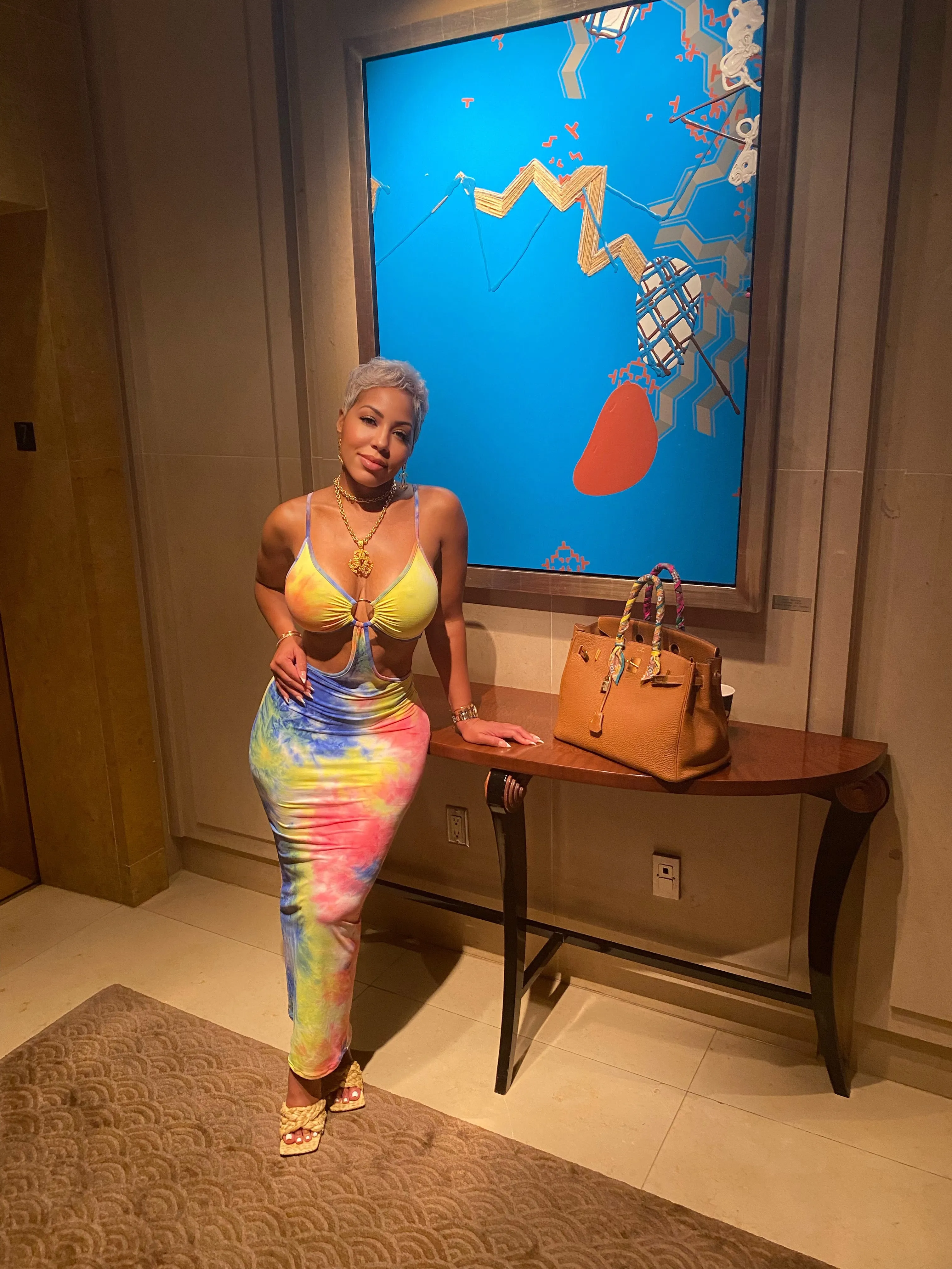 Tie Dye Me Dress