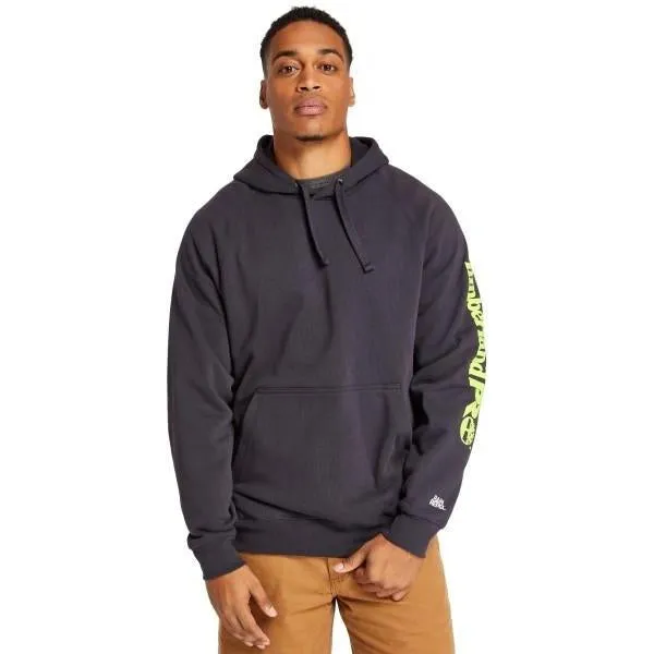Timberland Pro Men's HH Sport Work Pullover - Navy/Yellow - TB0A1HVYY48