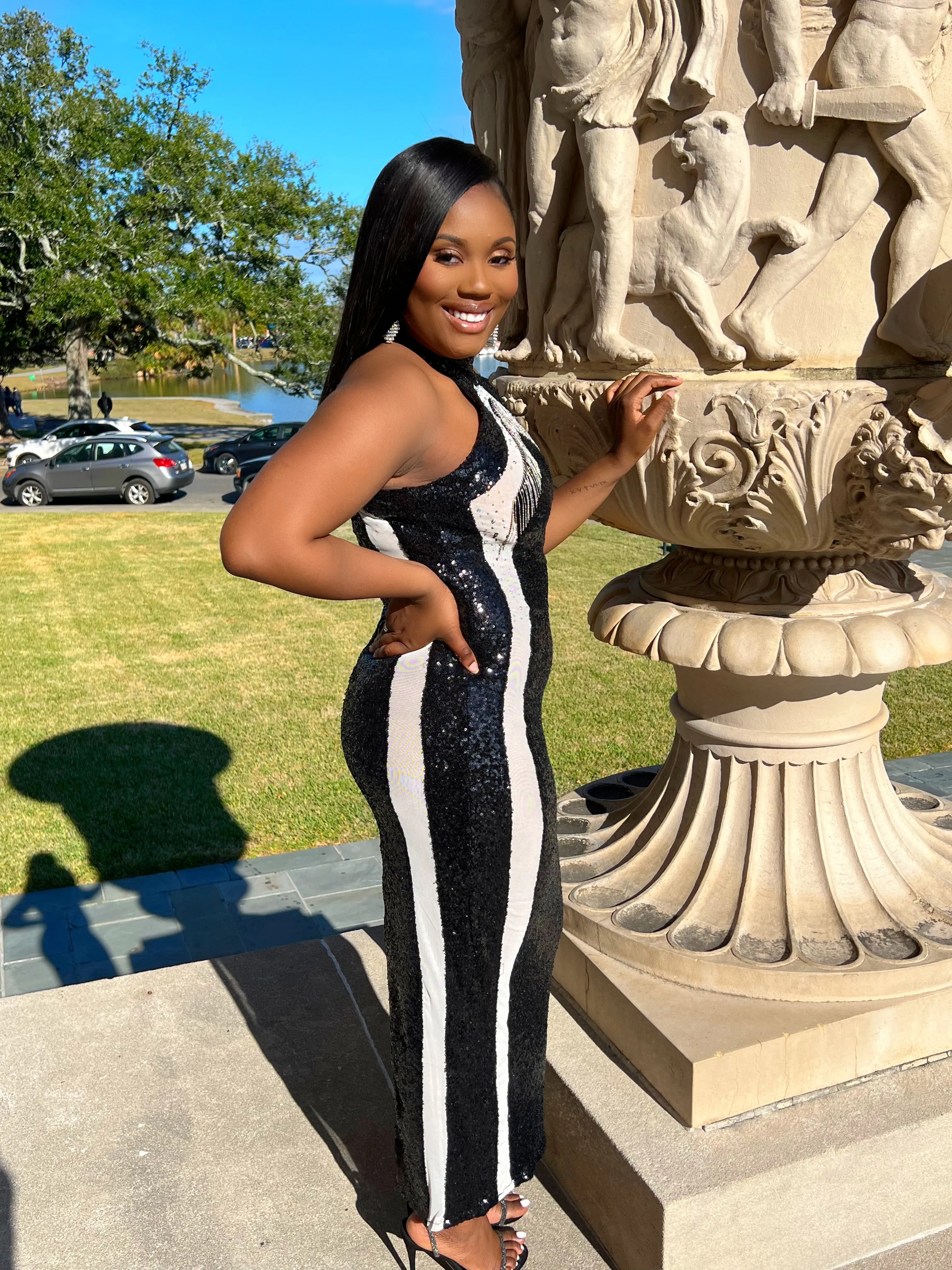 TIME TO SHINE SEQUIN DRESS
