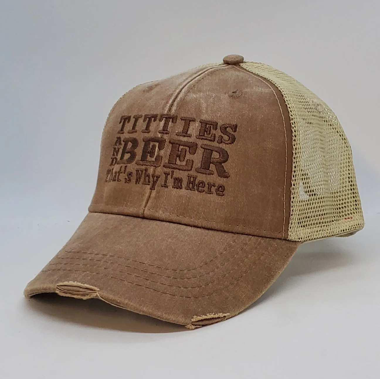 Titties and Beer, That's Why I'm Here (8 optional colors)