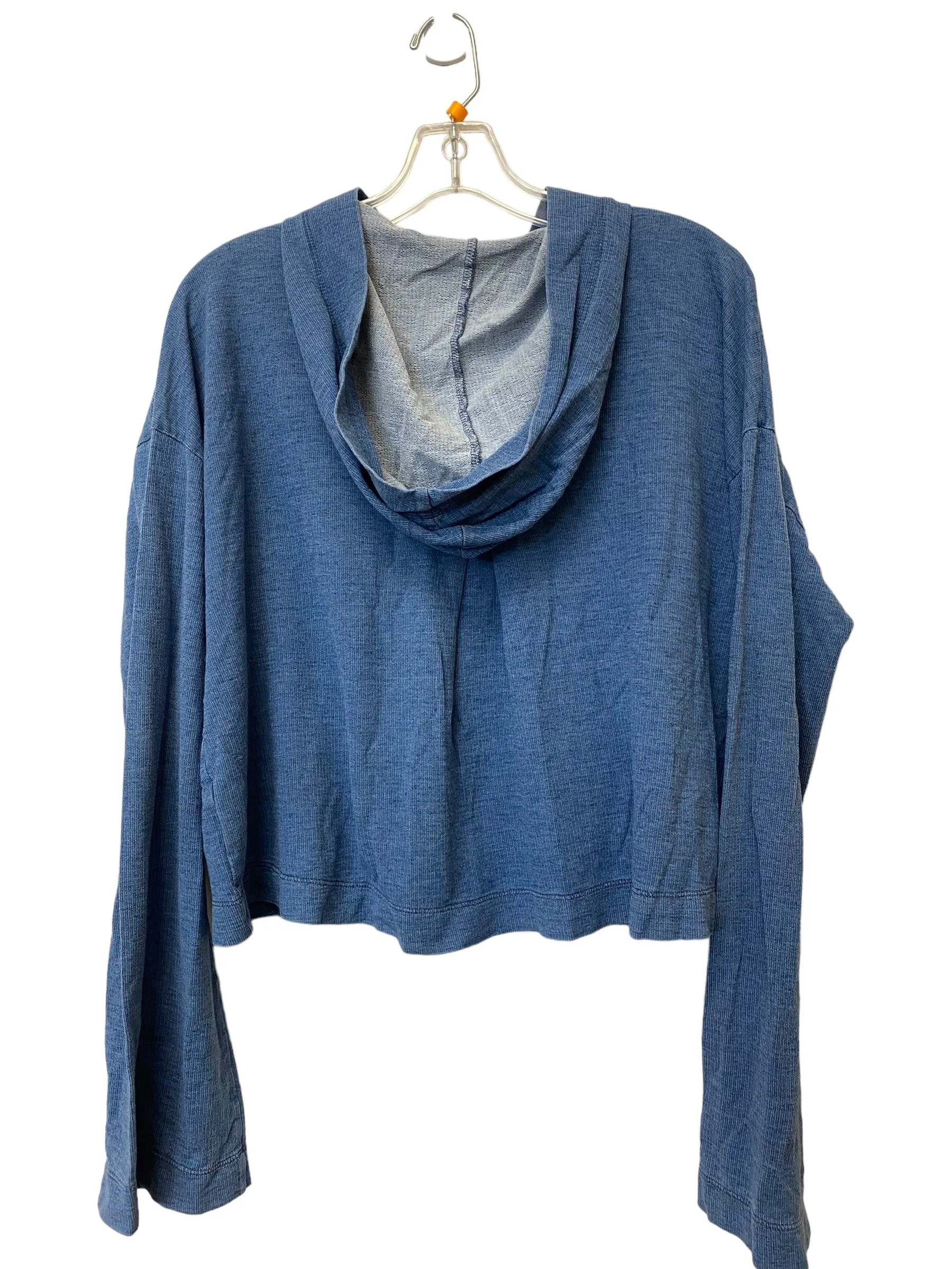 Top Long Sleeve By Cloth & Stone In Blue, Size: L