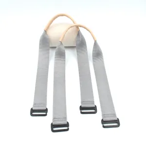 Touch of Grey Tote Straps