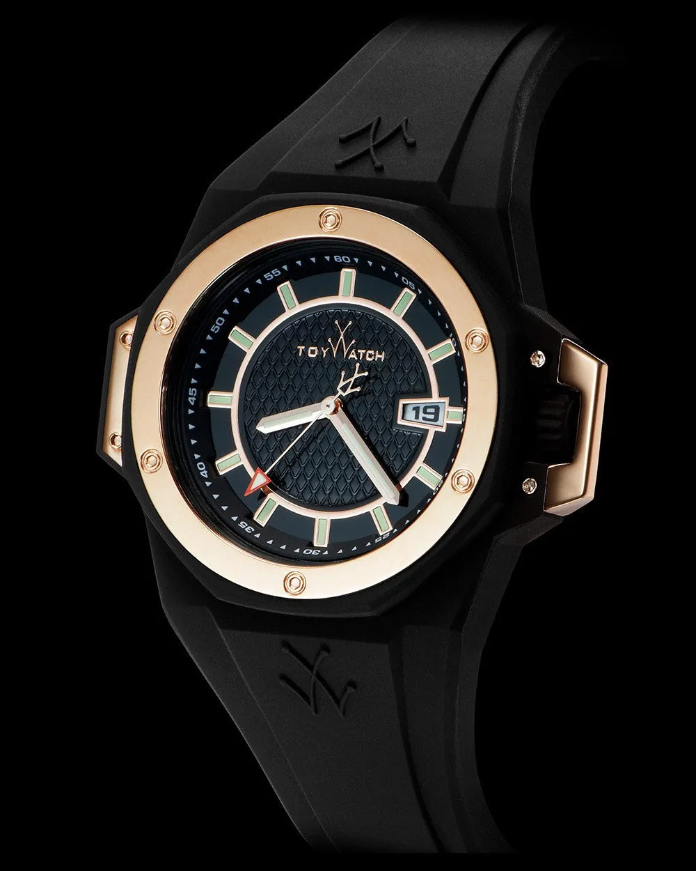 TOYSTRONG BLACK AND ROSE GOLD