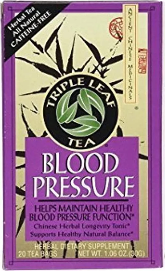 Triple Leaf Tea Blood Pressure -- 20 Tea Bags - 2 pc